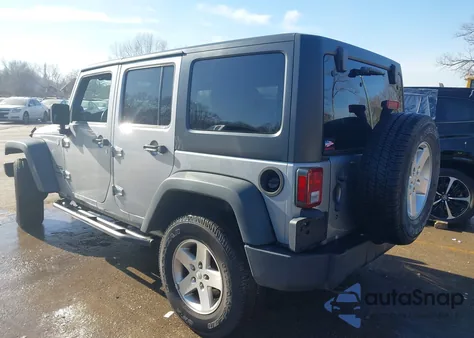 2013 Jeep Wrangler Unlimited Sport из США, поврежденный, VIN 1C4BJWDG7DL601023
